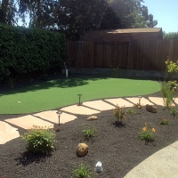 Artificial Turf Fussels Corner, Florida Outdoor Putting Green, Backyard Ideas