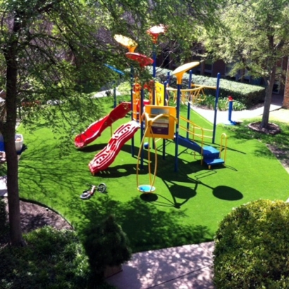 Fake Grass Naples Manor, Florida Athletic Playground, Commercial Landscape