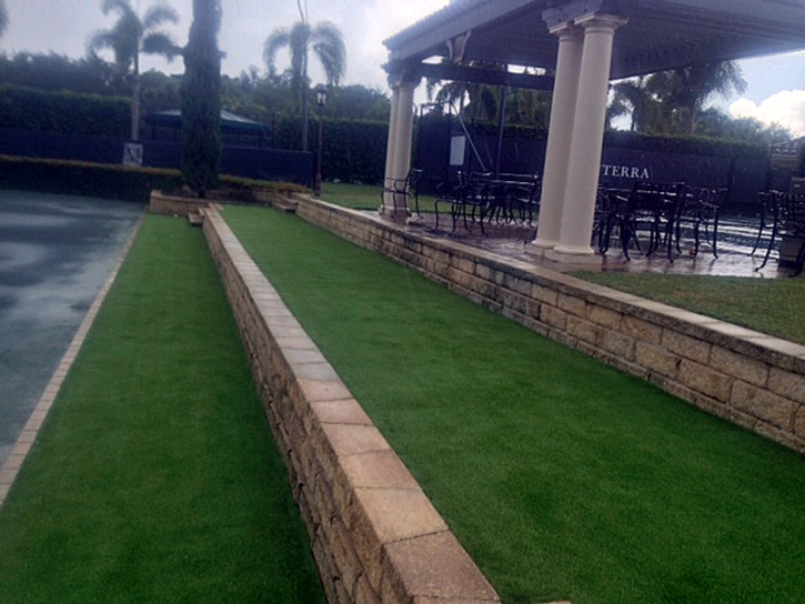 Synthetic Grass Cost Clewiston, Florida Roof Top, Commercial Landscape